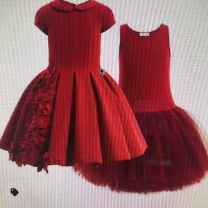 Monnalisa Girl Dress with its tutu dress, Sz10